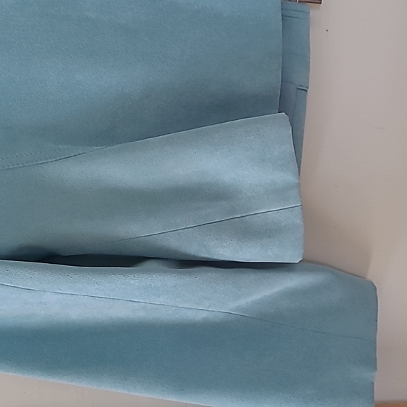 NWOT Conrad C Faux Seude Caribbean Blue Jacket - Picture 9 of 16